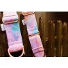 Obojek 4cm -   Pastel mramor -  Martingel polostahovací