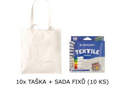 malovani na textil taska fix