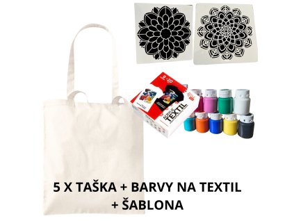 tasky na dotvoreni malovani na textl bavlna
