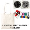 tasky na dotvoreni malovani na textl bavlna
