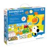 puzzle děti od 2 let kojence miminka malé děti farma farmaření statek montessori velké vzdělávací zvířátka