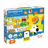 velké puzzle děti farma statek zvířátka kravička koník učení zahrada zahradničení farmaření montessori vzdělávací