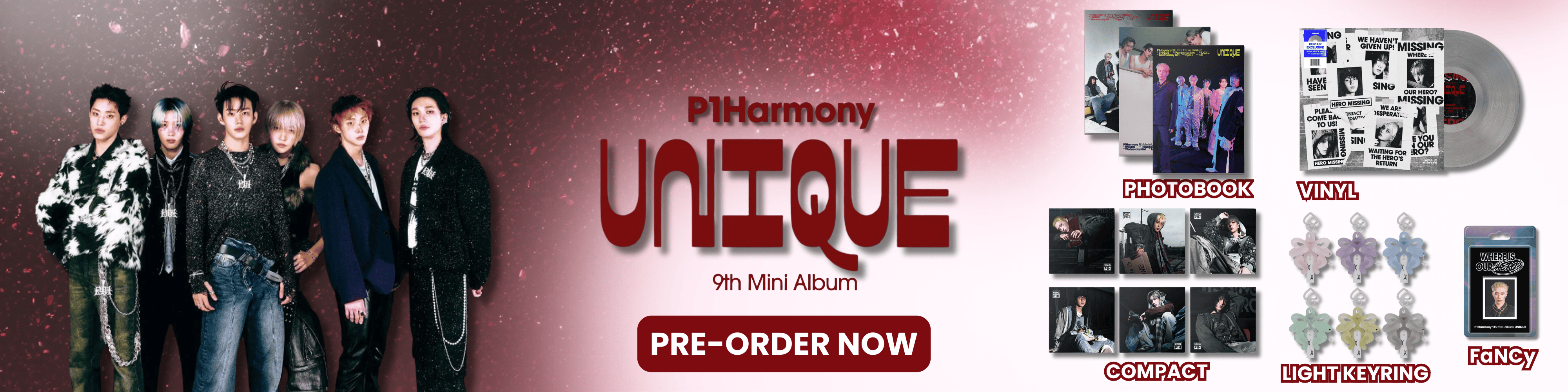 p1harmony unique new album pre order