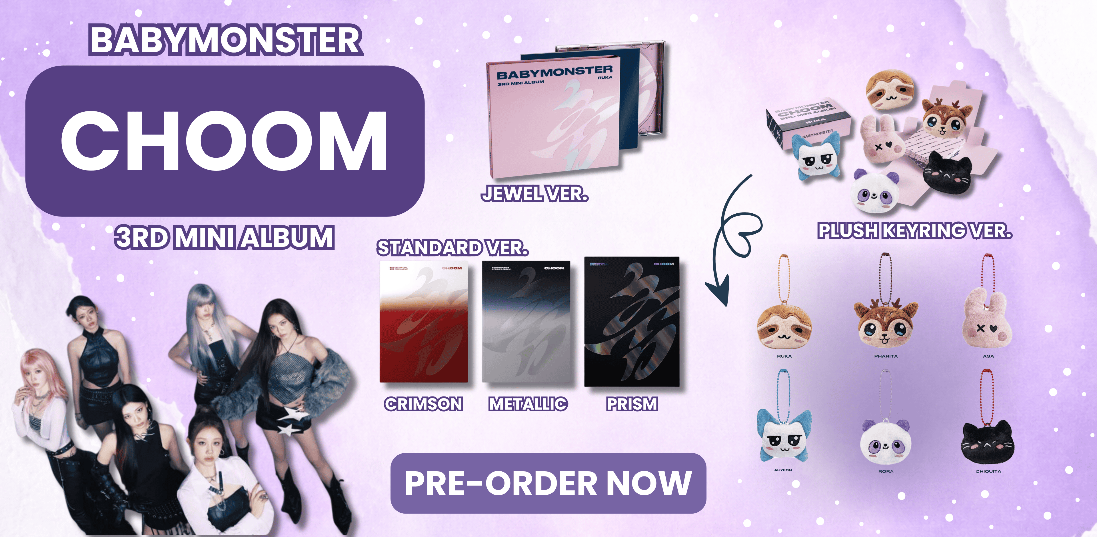 babymonster choom new album pre-order