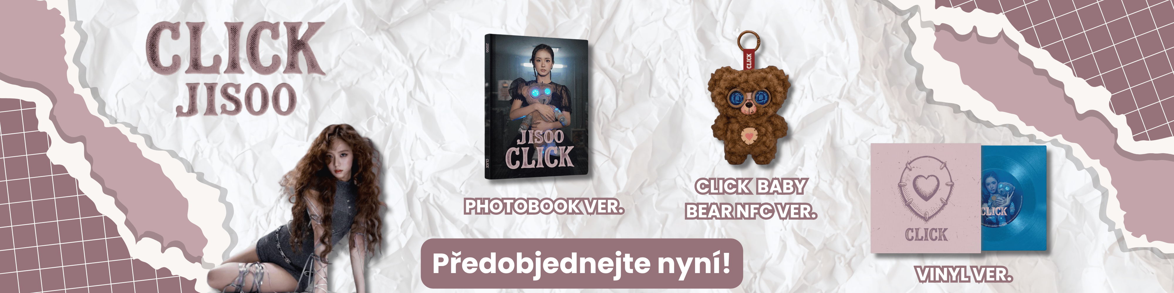 jisoo nové album click
