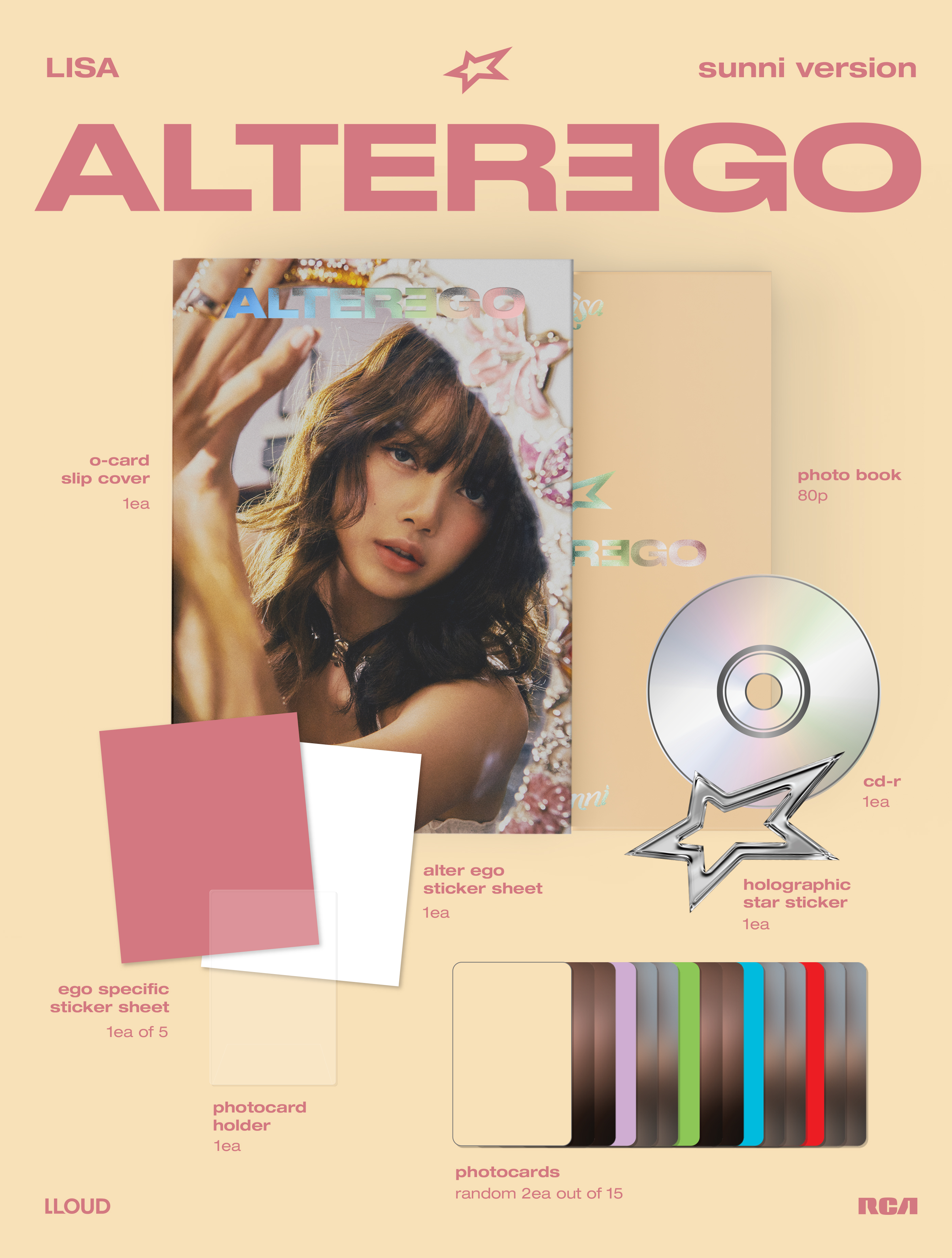 LISA (BLACKPINK) - ALTER EGO (SUNNI VER.) - K-PopStore