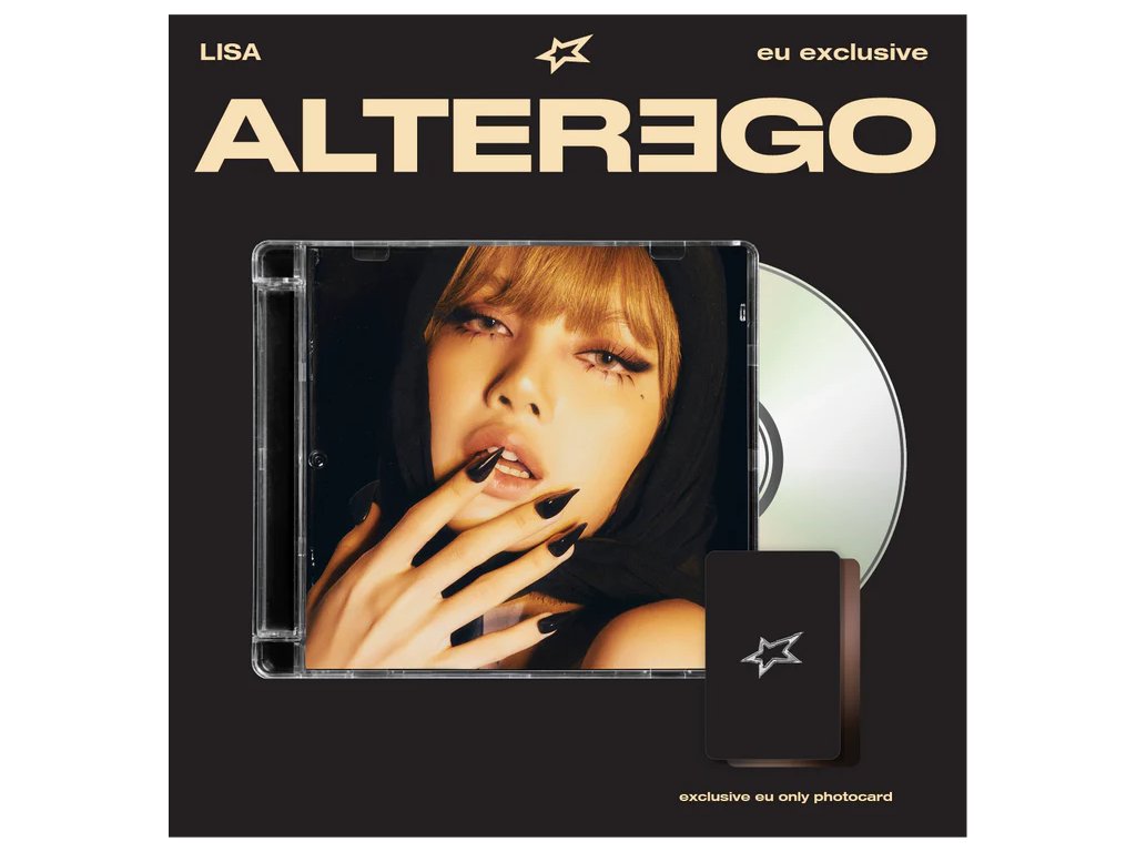 SIGNED CD] LISA (BLACKPINK) - ALTER EGO - K-PopStore
