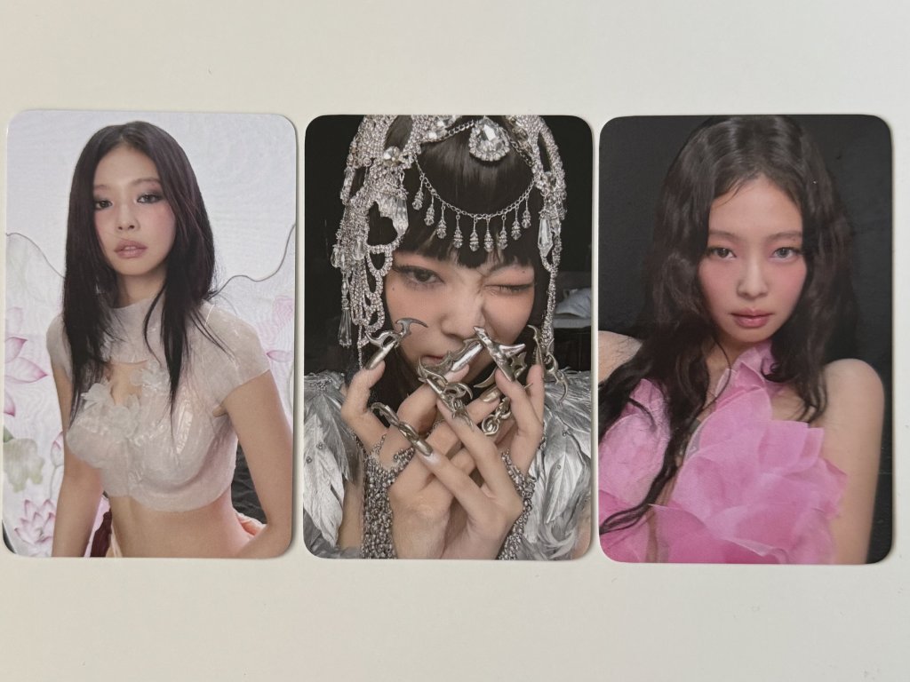 2024年最新入荷 JENNIE (BLACKPINK) BENEFIT ORDER PRE (EVERLINE RUBY - タレントカード