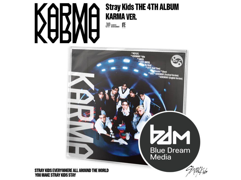 Stray Kids Album - ATE Boom ver.+Pre Order Benefits+BolsVos Exclusive K-POP Giveaways Package