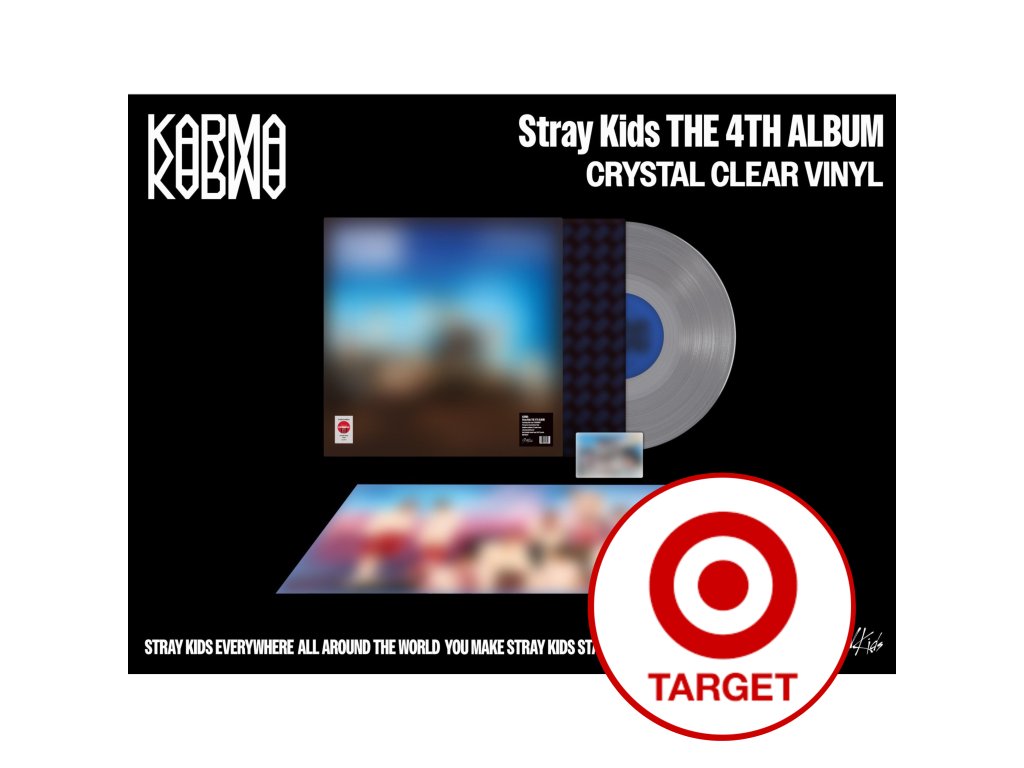 TARGET EXCLUSIVE VINYL] STRAY KIDS - KARMA [4TH FULL ALBUM