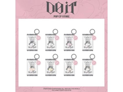 STRAY KIDS - DO IT POP UP STORE OFFICIAL MD SKZOO SHAKER KEYRING (PRE-ORDER)