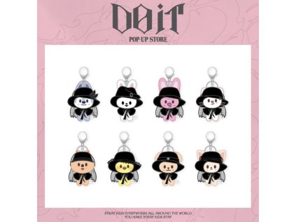 STRAY KIDS - DO IT POP UP STORE OFFICIAL MD SKZOO COSTUME MAGNET PLUSH KEYRING (PRE-ORDER)