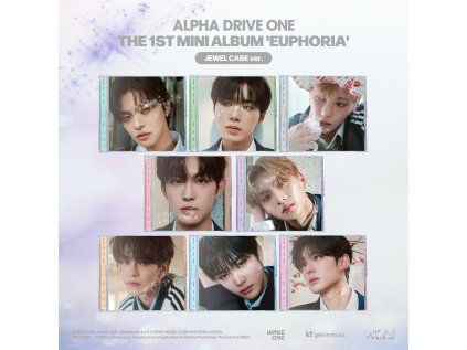 ALPHA DRIVE ONE - EUPHORIA [1ST MINI ALBUM] (JEWEL CASE VER.)