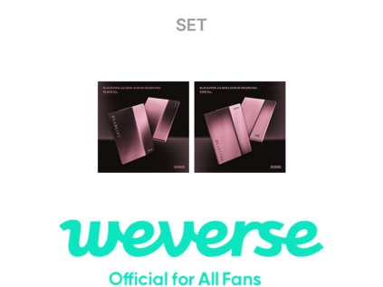 weverse pob blackpink 3rd mini album deadline black ver pink ver set ezgif.com resize