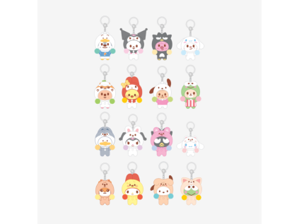 SecretFlockedFigureKeyringCheerUp PROF