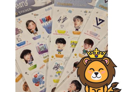 Samolepky - Standing