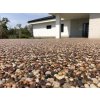 Kamenný koberec Pebble Red  (extra sušený) včetně pojiva