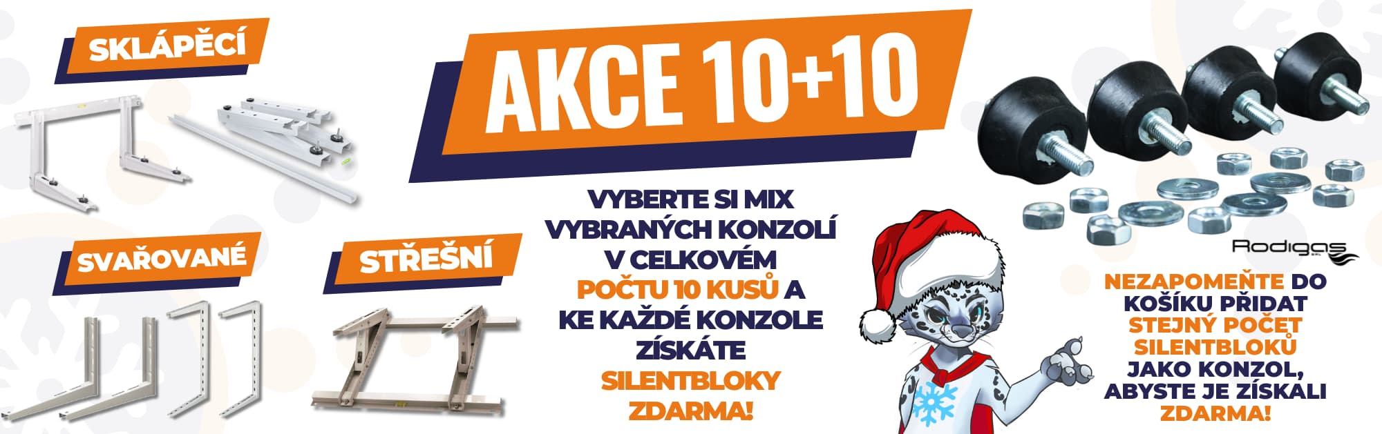 Konzoly a silentbloky AKCIOVA PONUKA PC