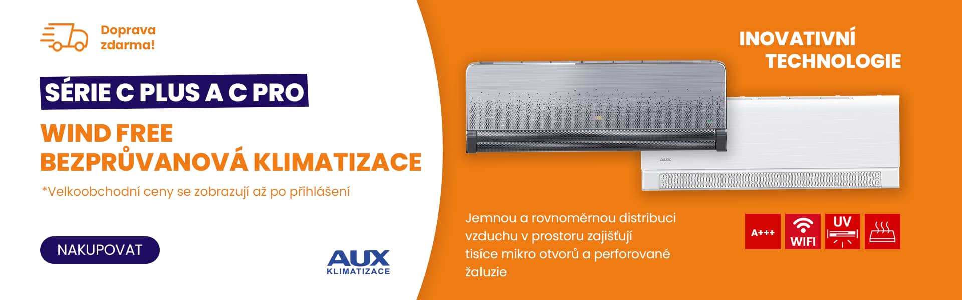 AUX_Wind_Free_klimatizace PC