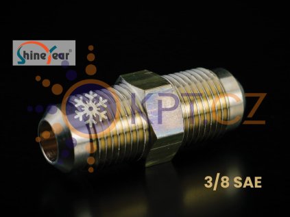 Spojka 3/8" SAE pro servisní potrubí klimatizace