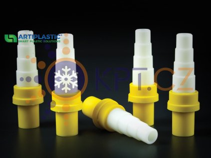 16 mm Žltá redukovaná spojka na kondenzné potrubie alebo hadicu Artiplastic 1