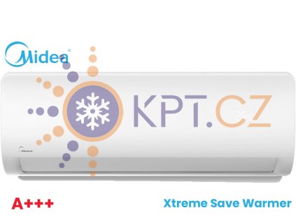 Midea Xtreme Save Warmer 3,5 kW – vnitřní jednotka nástěnná klimatizace