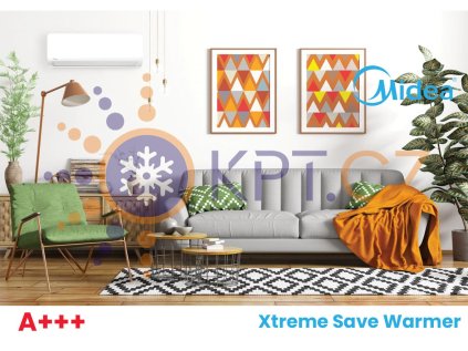 Midea Xtreme Save Warmer – split klimatizácia s kúrením 3