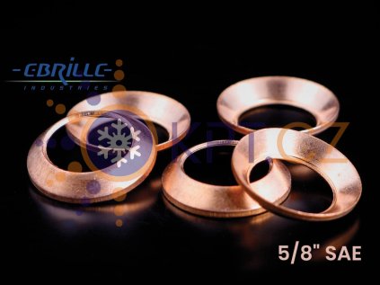 Medené tesnenie podložka CU 58 SAE pre servis klimatizácie