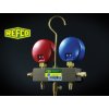 Sada mechanických manometrov REFCO BM2 3 DS R32 3