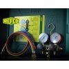 Sada mechanických manometrov REFCO BM2 3 DS R32 2