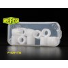 Teflónové tesnenie REFCO P 509 T10 14 SAE – sada 10 ks, biele