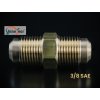 Mosazná spojka 3/8 SAE × 3/8 SAE – detail