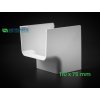 PVC vnútorný 90° kút (roh) 12 1205AI 110x75mm k žľabu Artiplastic 5