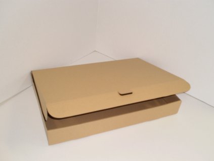 Krabice z 3 vrstvé vlnité lepenky 544x360x65mm