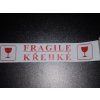 Lepící páska s potiskem KŘEHKÉ/FRAGILE