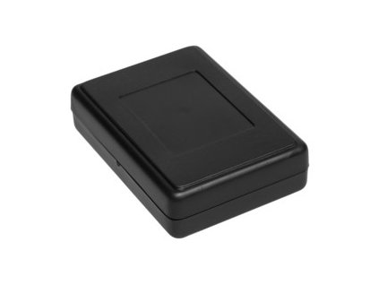 Plastová krabička Z23A, černá