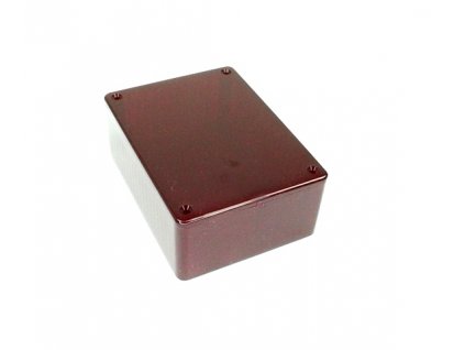 Plastová krabička HM1591STRD, červená