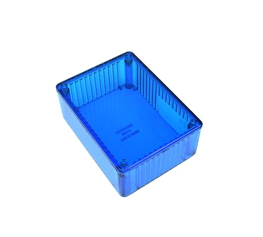 Hammond Manufacturing Plastová krabička HM1591STBU, modrá