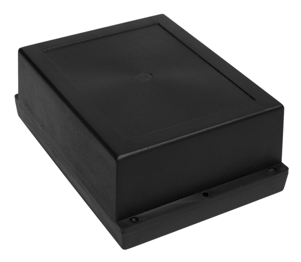 Kradex Plastová krabička Z46AH ABS, černá