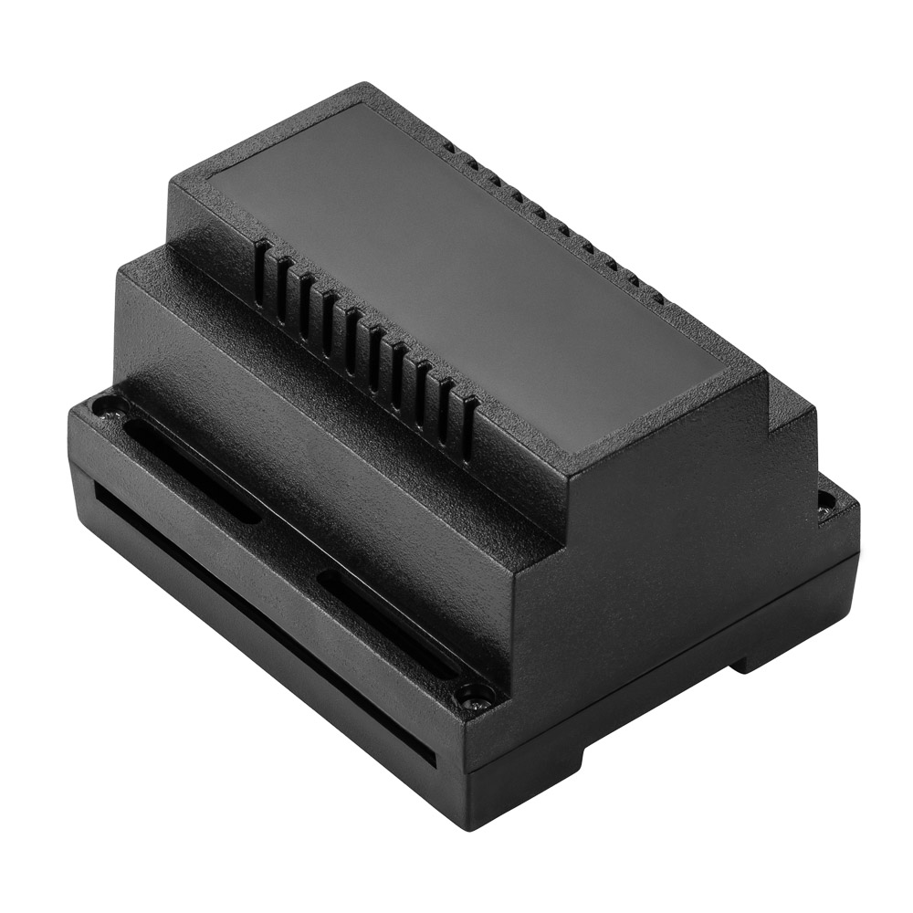 Kradex Plastová krabička Z101, ABS UL94-V0, černá