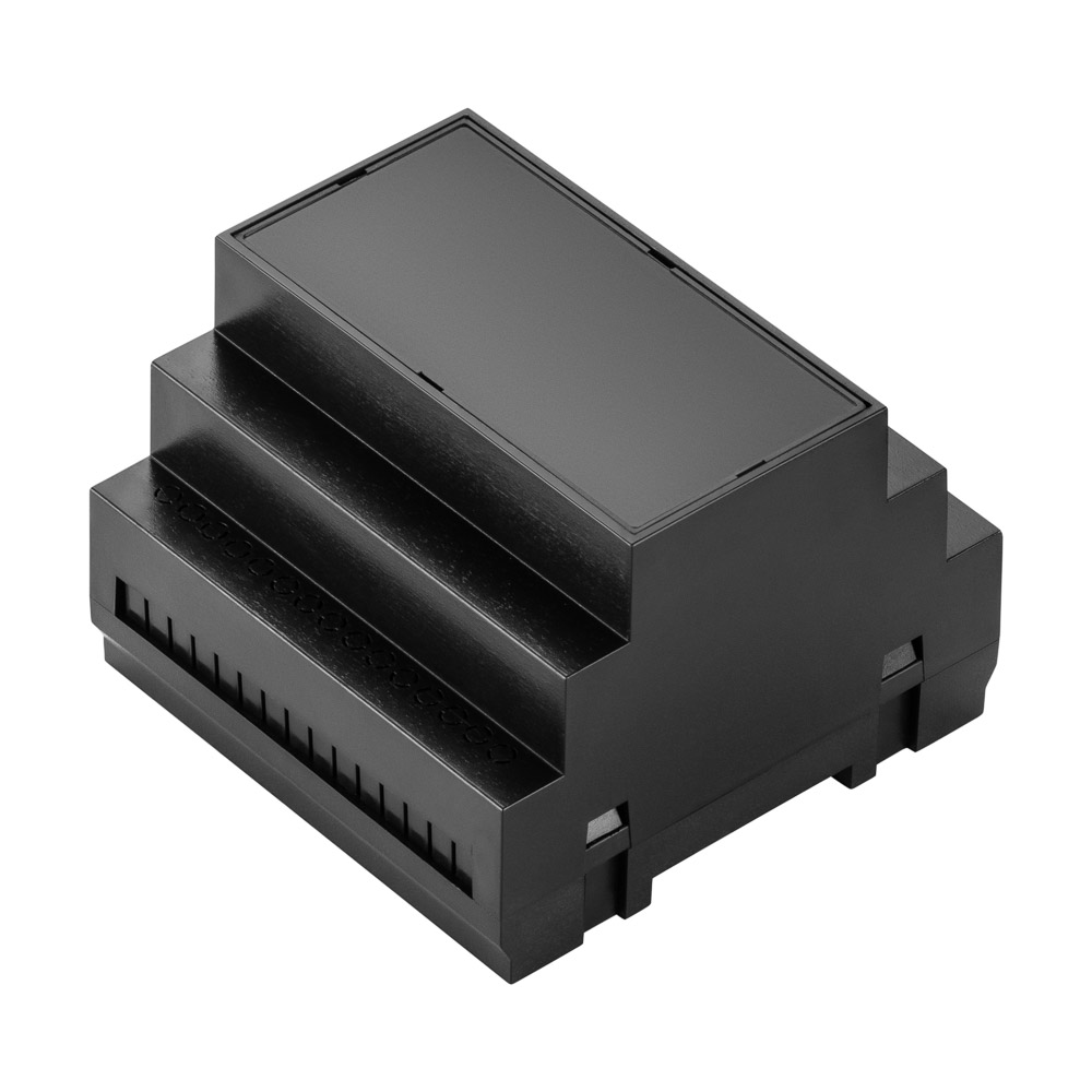 Kradex Plastová krabička Z109, ABS UL94-V0, černá