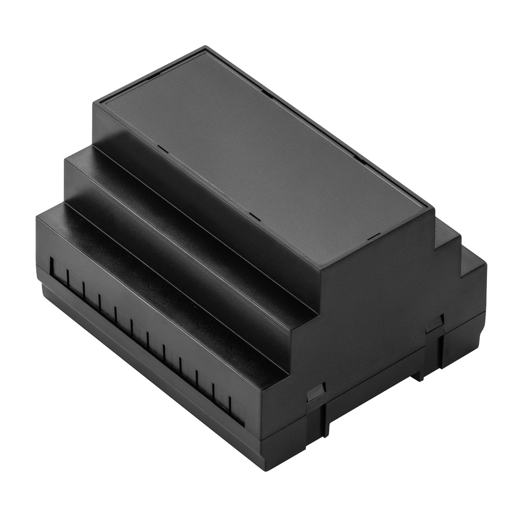Kradex Plastová krabička Z110, ABS UL94-V0, černá