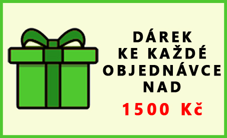 Dárek ke každé objednávce nad 1.500 Kč