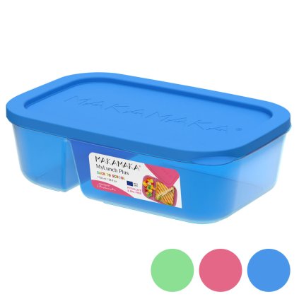 24036 MAKAMAKA Dělený svačinový box MyLunch Plus 1150 ml