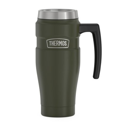 160036 Thermos vodotěsný termohrnek s madlem 470 ml vojenská zelená