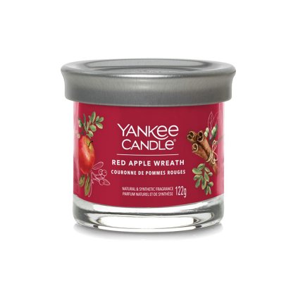 42902 Yankee Candle svíčka Signature tumbler malý Red Apple Wreath 001