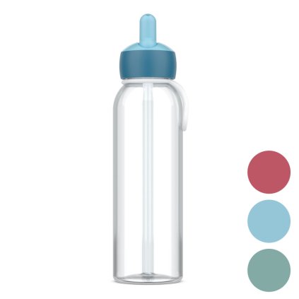 Láhev na pití Campus Flip-Up s brčkem 500 ml