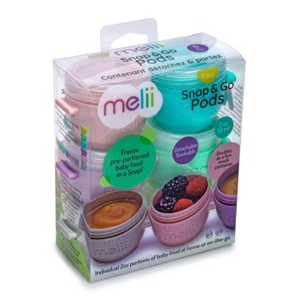 11000 Melii Kelímky na potraviny Snap&Go 59 ml sada 6 ks