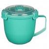 21141 Sistema Hrnek na polévku do mikrovlnné trouby 900 ml - minty teal