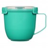 21141 Sistema Hrnek na polévku do mikrovlnné trouby 900 ml - minty teal